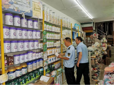 新市市場監(jiān)管所開展老人、兒童和學生用品專項檢查，保障食品生產經營安全